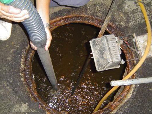 新河隔油池清理